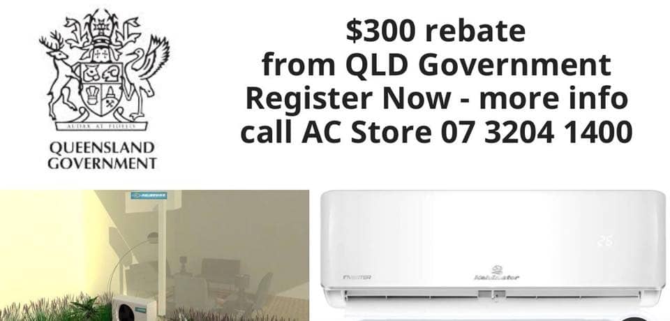  300 Energy Efficient Government Rebate AC STORE